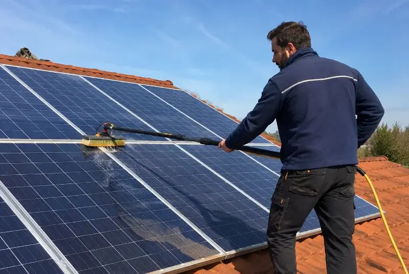 Nettoyage et entretien de panneaux solaires à Murles