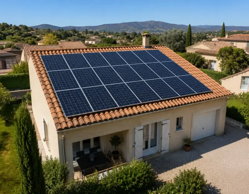 Prime à l'autoconsommation panneaux solaires Murles — aide financière de l'État